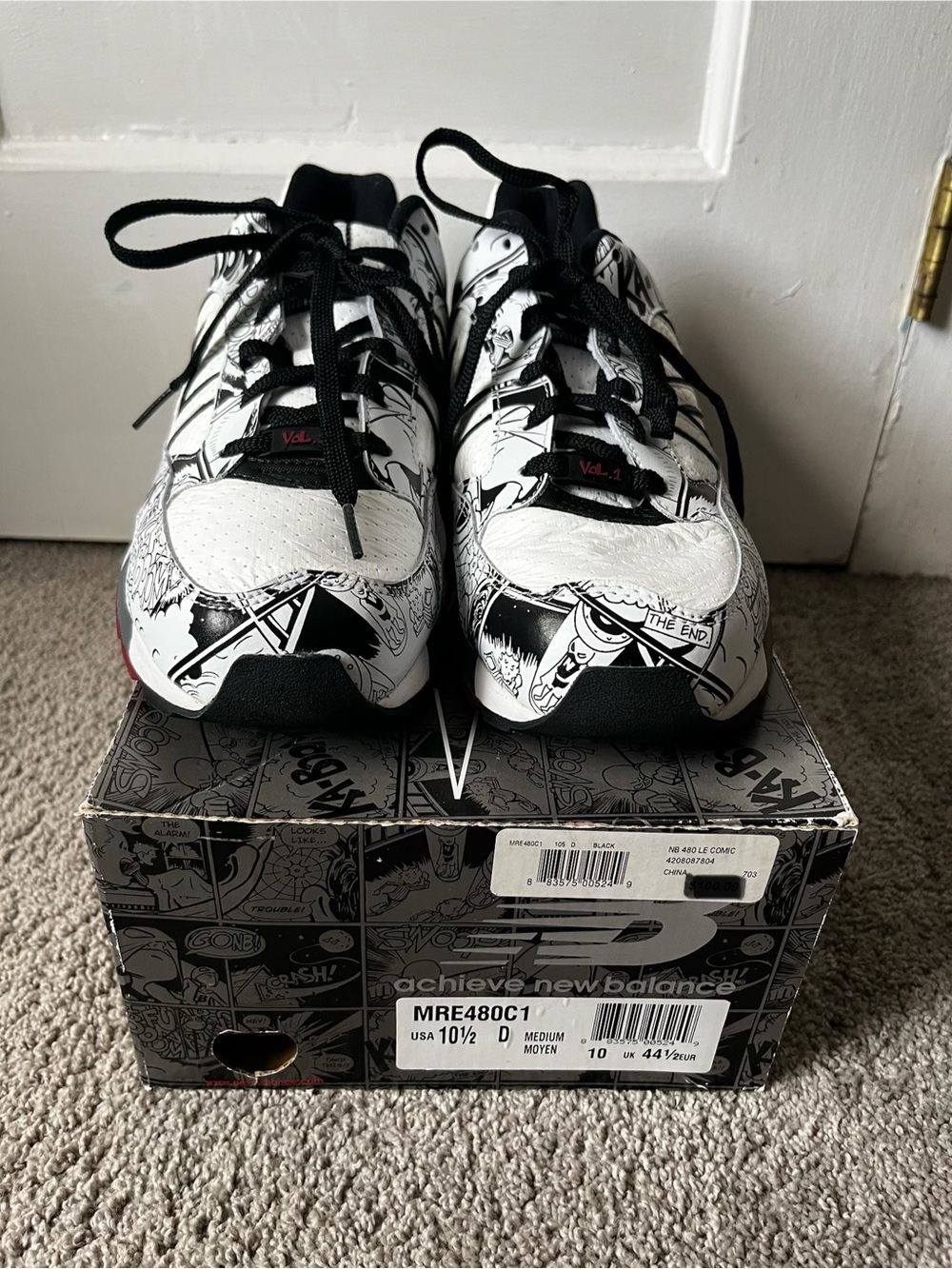 New Balance - 480 LE Comic Shoes - Men’s Size 10.5